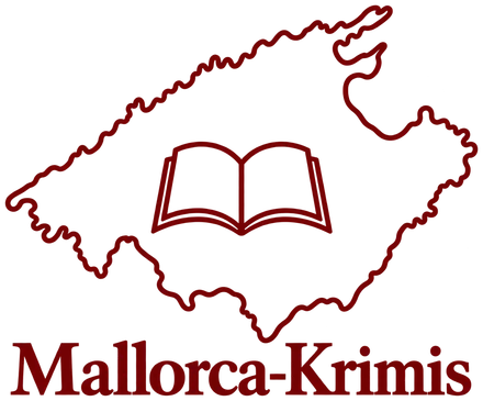 Mallorca-Krimis – Mallorca mit aufgeschlagenem Buch